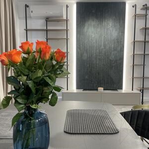 Black Forest Lineal Design Slab Granite 3CM