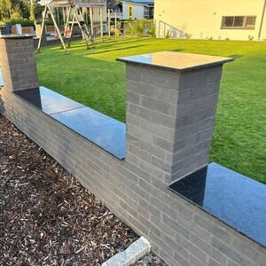 Granite Black Pearl Polisat 2 cm - Countertops, Steps, Glazes and Customized Parts