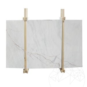 Bosphorus Rosso Polished Marble Slab, 2 cm