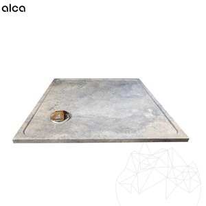 Alca Plast shower tray drain trap, chrome plated