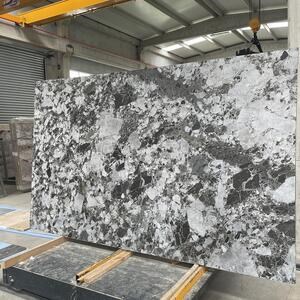 Breccia Black Hydro Marble Slab 2 cm