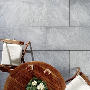 Sinterized Stone L'ALTRA PIETRA Castello Grey, 40 X 80 X 2 cm, R11 - Non-Slip for outdoor use