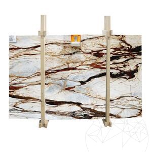 Calacatta Foresta Polished Marble Slab 2 cm