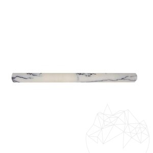 Calacatta Lilac Marble M2 Moulding, 2.7 x 2 x 30.7 cm