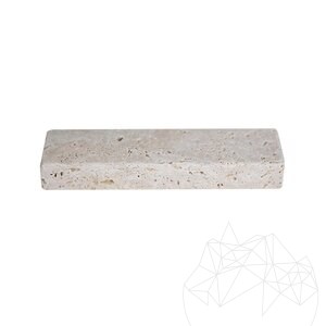 Classic Cross Cut Tumbled Travertine Brick  20.3 x 5 x 3 cm
