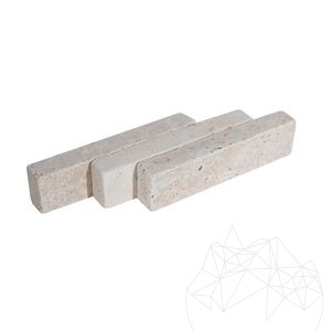 Classic Cross Cut Tumbled Travertine Brick  20.3 x 5 x 3 cm