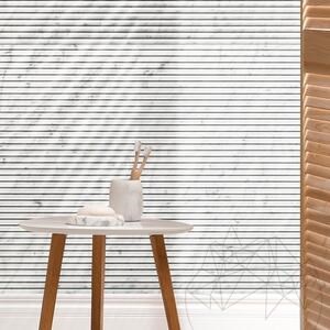 Carrara White Infinity Design Slab Marble 2CM