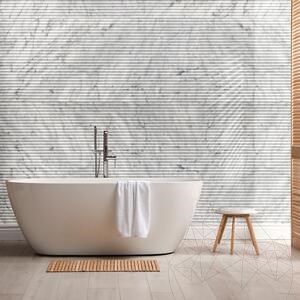 Carrara White Infinity Design Slab Marble 2CM