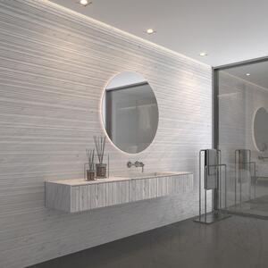 Carrara White Step Design Slab Marble 2CM