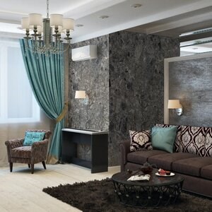 Ceppo Grey Polished Marble, 61 x 61 x 1.2 cm