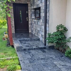 Ceppo Grey Tumbled Marble, 30.5 x 15.2 x 3 cm