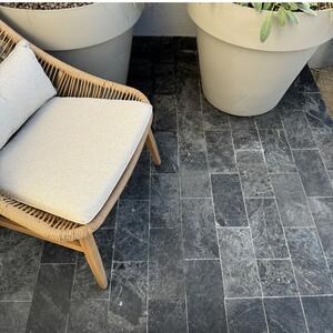 Ceppo Grey Tumbled Marble, 30.5 x 15.2 x 3 cm
