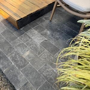 Ceppo Grey Tumbled Marble, 30.5 x 15.2 x 3 cm