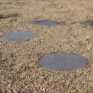 Garden Stepping Stones Cerchio - Sintered Stone, D 88X2 cm