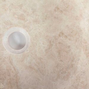 Bathroom Sink - Cappucino  Marble RS-19, 42 x 15 cm
