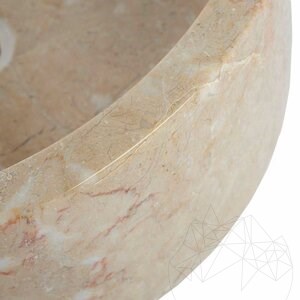 Bathroom Sink - Bursa Beige Marble RS-22