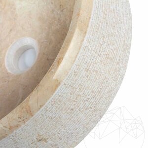 Bathroom Sink - Crema Royal Marble RS-24