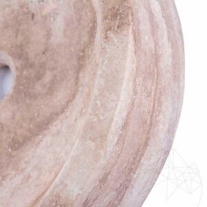 Bathroom Sink - Classic Travertine RS 17, 42 x 12 cm