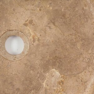 Bathroom Sink - Latte Travertine RS-22, 41.5 x 15 cm