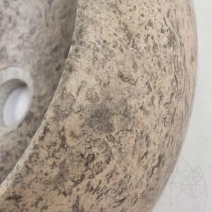 Bathroom Sink Silver Travertine RS-21