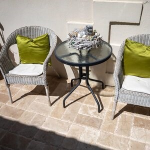 Classic Cross Cut Brushed & Chiseled Edge Travertine, 30.5 x 15.25 x 3 cm