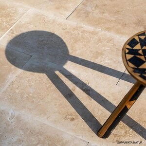 Classic Cross Cut Filled & Brushed Travertine 61 x 30.5 x 1.2 cm