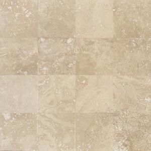 Classic Cross Cut Honed Travertine 20.3 x 20.3 x 1.2 cm