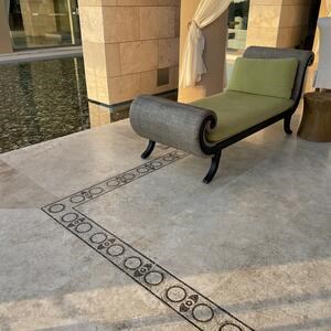 Classic PREMIUM Cross Cut Honed Travertine 122 x 61 x 1.2 cm