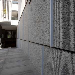 Concrete Avorio Lineal Extreme Light Design Slab Granite 2CM