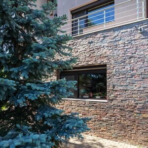 Copper Slate Wall Cladding Panel, 15 x 60 cm