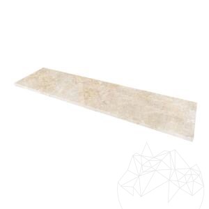 Crema Royal marble Polished step, 120 x 30 x 2 cm 