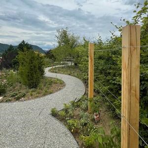 Landscape Spacer Design System for Gravel stability, white, 1176 x 764 x 32 mm