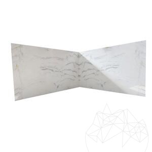 Polished Calacatta Dolomite Slab, 2 cm