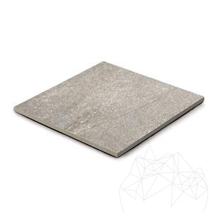 Sinterized Stone L'ALTRA PIETRA Etna Light Grey, 60 X 60 X 2 cm, R11 - Non-Slip for outdoor use