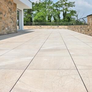 Sinterized Stone L'ALTRA PIETRA Etna Cappuccino, 60 X 60 X 2 cm, R11 - Non-Slip for outdoor use