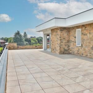 Sinterized Stone L'ALTRA PIETRA Etna Cappuccino, 60 X 60 X 2 cm, R11 - Non-Slip for outdoor use