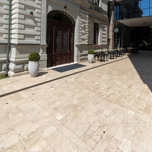 Cappuccino Brushed & Chiseled Edge Marble 30.5 x 15.2 x 3 cm 