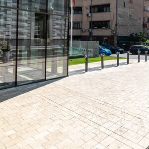 Cappuccino Brushed & Chiseled Edge Marble 30.5 x 15.2 x 3 cm 