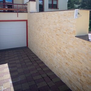 Catania Cream Marble Wall Cladding Panel 15 x 60 cm