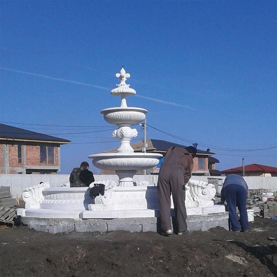 Fontana Imperio Water Tank F 65 Cb Garden Water Fountain H 2 50 Cm D 1 60 Cm 870 Kg Piatraonline Com