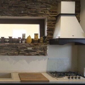 Slate Rhodos 3D Strips | Decorative Stone for Vertical Cladding, Exterior-Interior (10-12/pallet)