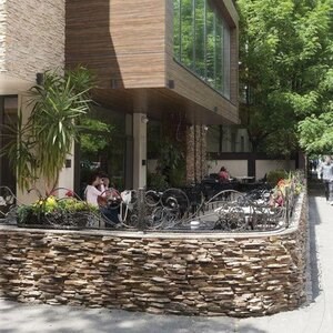 Slate Rusty Brown 3D Strips | Decorative Stone for Vertical Cladding, Exterior-Interior (10-12/pallet)
