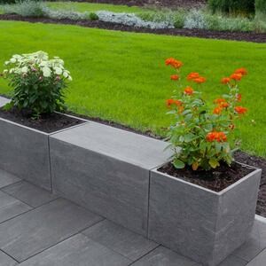 Planter Fioriera - Sintered Stone, 60X60X2XH120