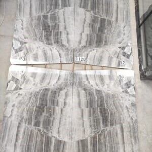 Galactic Grey Polished Marble Slab, 2 cm