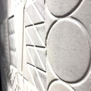 Geometric Shapes New York Marble, 15 x 30 cm 