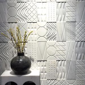 Geometric Shapes New York Marble, 15 x 30 cm 