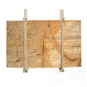 Giallo Polished Dolomite Slab, 2 cm