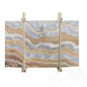 Golden Sky Polished Marble Slab, 2 cm
