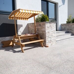 Artico Grey Flamed Granite, 60 x 30 x 2.8 cm - Special Projects Item