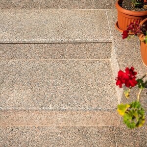 Granite Santa Rossa Fiamat 1.8 cm - Countertops, Steps, Glazes and Customized Pieces